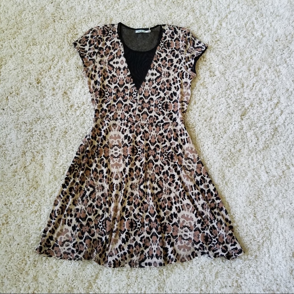 KIMCHI BLUE Leopard Dress
